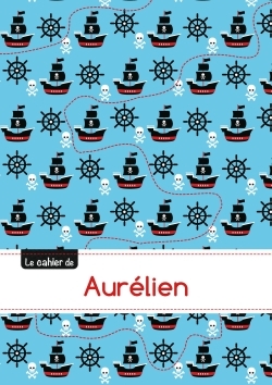 Picture of Le cahier d'Aurélien - Blanc, 96p, A5 - Pirates
