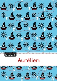 Picture of Le cahier d'Aurélien - Blanc, 96p, A5 - Pirates