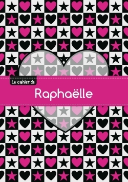 Picture of CAHIER RAPHAELLE BLANC,96P,A5 CoeURETETOILE
