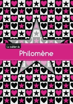 Image de CAHIER PHILOMENE BLANC,96P,A5 ETOILEETCoeUR