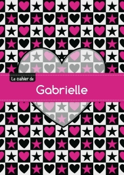 Picture of Le cahier de Gabrielle - Blanc, 96p, A5 - C ur et étoile