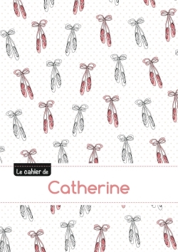 Picture of Le cahier de Catherine - Blanc, 96p, A5 - Ballerine