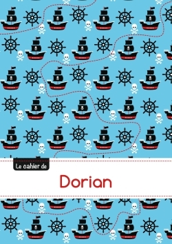 Picture of Le cahier de Dorian - Petits carreaux, 96p, A5 - Pirates