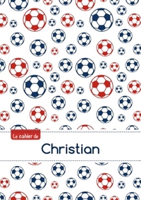 Picture of Le cahier de Christian - Blanc, 96p, A5 - Football Paris