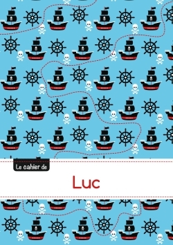 Picture of Le cahier de Luc - Blanc, 96p, A5 - Pirates
