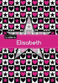 Picture of Le cahier d'Elisabeth - Blanc, 96p, A5 - Étoile et c ur