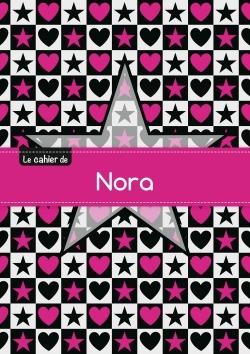Picture of CAHIER NORA SEYES,96P,A5 ETOILEETCoeUR
