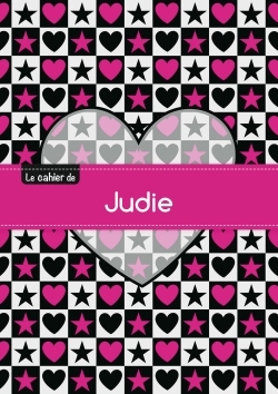 Picture of Le cahier de Judie - Petits carreaux, 96p, A5 - C ur et étoile