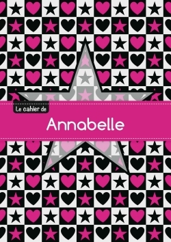 Image de Le cahier d'Annabelle - Petits carreaux, 96p, A5 - Étoile et c ur