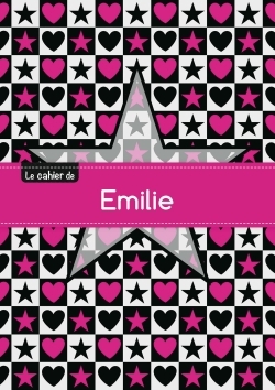 Picture of Le cahier d'Emilie - Blanc, 96p, A5 - Étoile et c ur
