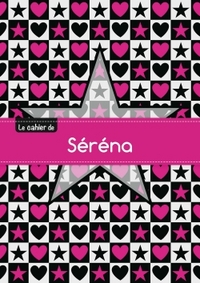 Picture of CAHIER SERENA BLANC,96P,A5 ETOILEETCoeUR