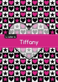 Picture of CAHIER TIFFANY BLANC,96P,A5 CoeURETETOILE