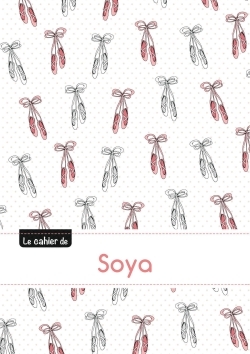 Image de CAHIER SOYA SEYES,96P,A5 BALLERINE