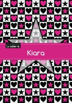 Image de Le cahier de Kiara - Blanc, 96p, A5 - Étoile et c ur