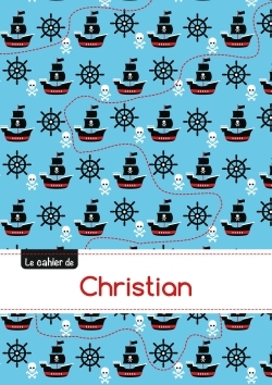 Picture of Le cahier de Christian - Séyès, 96p, A5 - Pirates