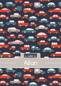Picture of Le cahier d'Allan - Blanc, 96p, A5 - Voitures