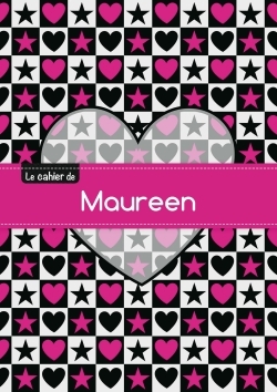 Picture of CAHIER MAUREEN BLANC,96P,A5 CoeURETETOILE