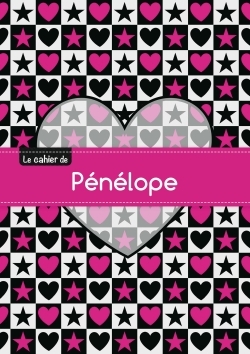 Picture of CAHIER PENELOPE SEYES,96P,A5 CoeURETETOILE