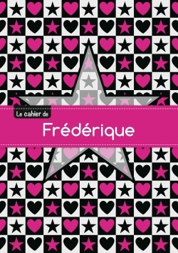 Picture of Le cahier de Frédérique - Blanc, 96p, A5 - Étoile et c ur