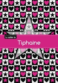 Picture of CAHIER TIPHAINE BLANC,96P,A5 ETOILEETCoeUR
