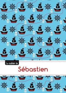 Picture of CAHIER SEBASTIEN SEYES,96P,A5 PIRATES