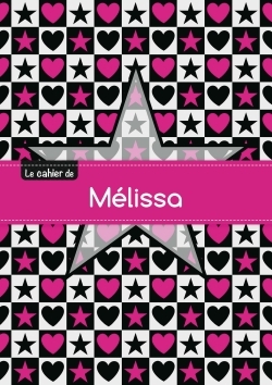 Picture of CAHIER MELISSA SEYES,96P,A5 ETOILEETCoeUR