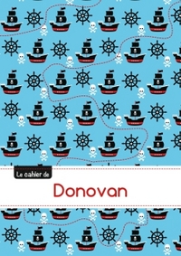 Picture of Le cahier de Donovan - Petits carreaux, 96p, A5 - Pirates