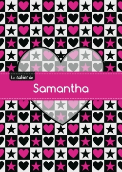 Image de CAHIER SAMANTHA PTSCX,96P,A5 CoeURETETOILE