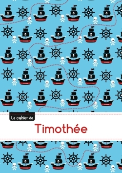 Image de CAHIER TIMOTHEE SEYES,96P,A5 PIRATES