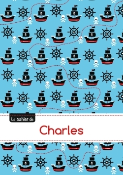 Picture of Le cahier de Charles - Petits carreaux, 96p, A5 - Pirates