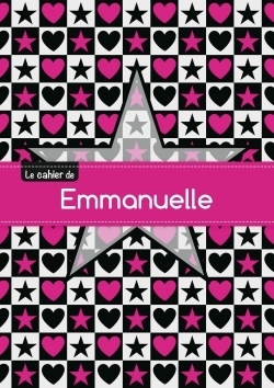 Picture of Le cahier d'Emmanuelle - Petits carreaux, 96p, A5 - Étoile et c ur