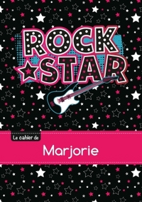 Picture of CAHIER MARJORIE SEYES,96P,A5 ROCKSTAR