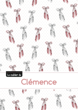 Picture of Le cahier de Clémence - Petits carreaux, 96p, A5 - Ballerine