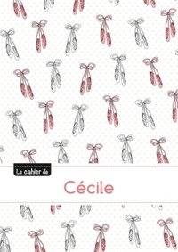 Picture of Le cahier de Cécile - Blanc, 96p, A5 - Ballerine