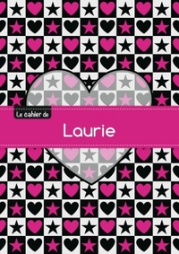 Picture of Le cahier de Laurie - Blanc, 96p, A5 - C ur et étoile