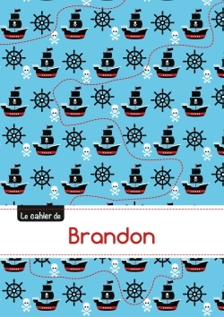 Picture of Le cahier de Brandon - Séyès, 96p, A5 - Pirates