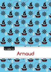 Picture of Le cahier d'Arnaud - Blanc, 96p, A5 - Pirates