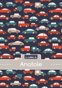 Picture of Le cahier d'Anatole - Blanc, 96p, A5 - Voitures