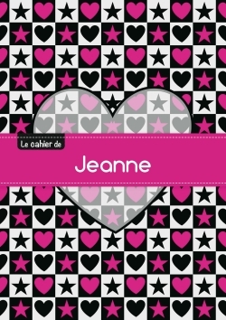 Image de Le cahier de Jeanne - Blanc, 96p, A5 - C ur et étoile