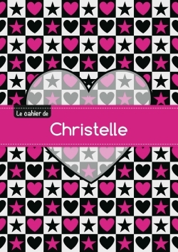 Image de Le cahier de Christelle - Petits carreaux, 96p, A5 - C ur et étoile
