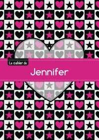 Picture of Le cahier de Jennifer - Petits carreaux, 96p, A5 - C ur et étoile
