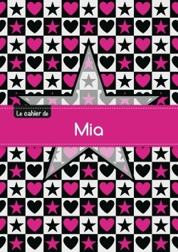 Picture of CAHIER MIA SEYES,96P,A5 ETOILEETCoeUR