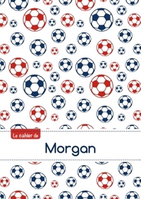 Picture of CAHIER MORGAN BLANC,96P,A5 FOOTBALLPARIS