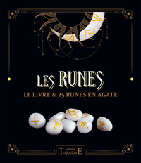 Image de Les Runes - Le livre & 25 runes en agate - Coffret