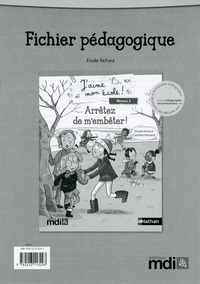 Image de J'aime mon école : Fichier Arrêtez de m'embêter