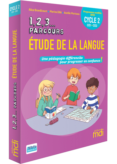 Picture of 1,2,3 Parcours - Etude de la langue CE