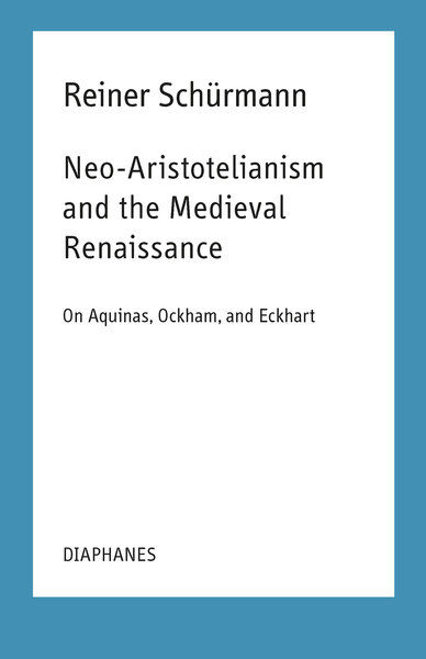 Image de Neo-Aristotelianism and the Medieval Renaissance