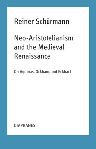 Image de Neo-Aristotelianism and the Medieval Renaissance