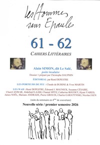 Picture of Les Hommes sans Épaules n°61/62 : Dossiers Alain Simon poète insulaire / La poésie palestinienne