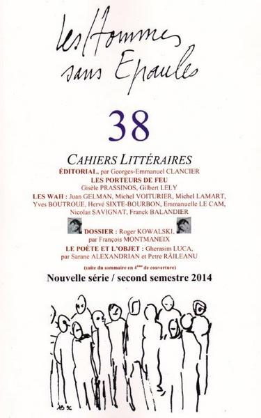 Picture of Les Hommes sans Epaules n°38: Dossier Roger Kowalski, à l'oiseau à la miséricorde